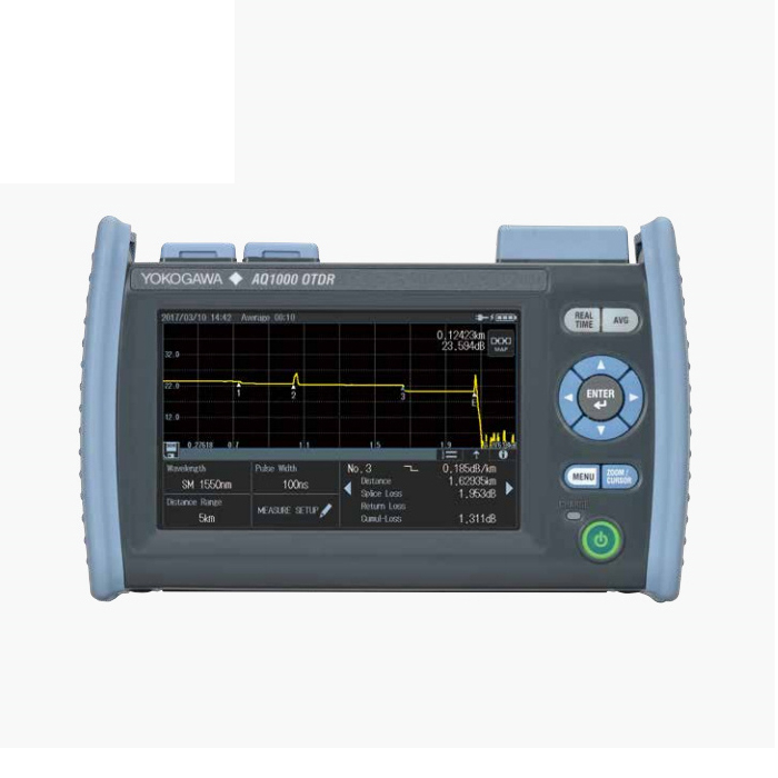 日本YOKOGAWA横河AQ1000光时域反射仪OTDR 原装正品进口